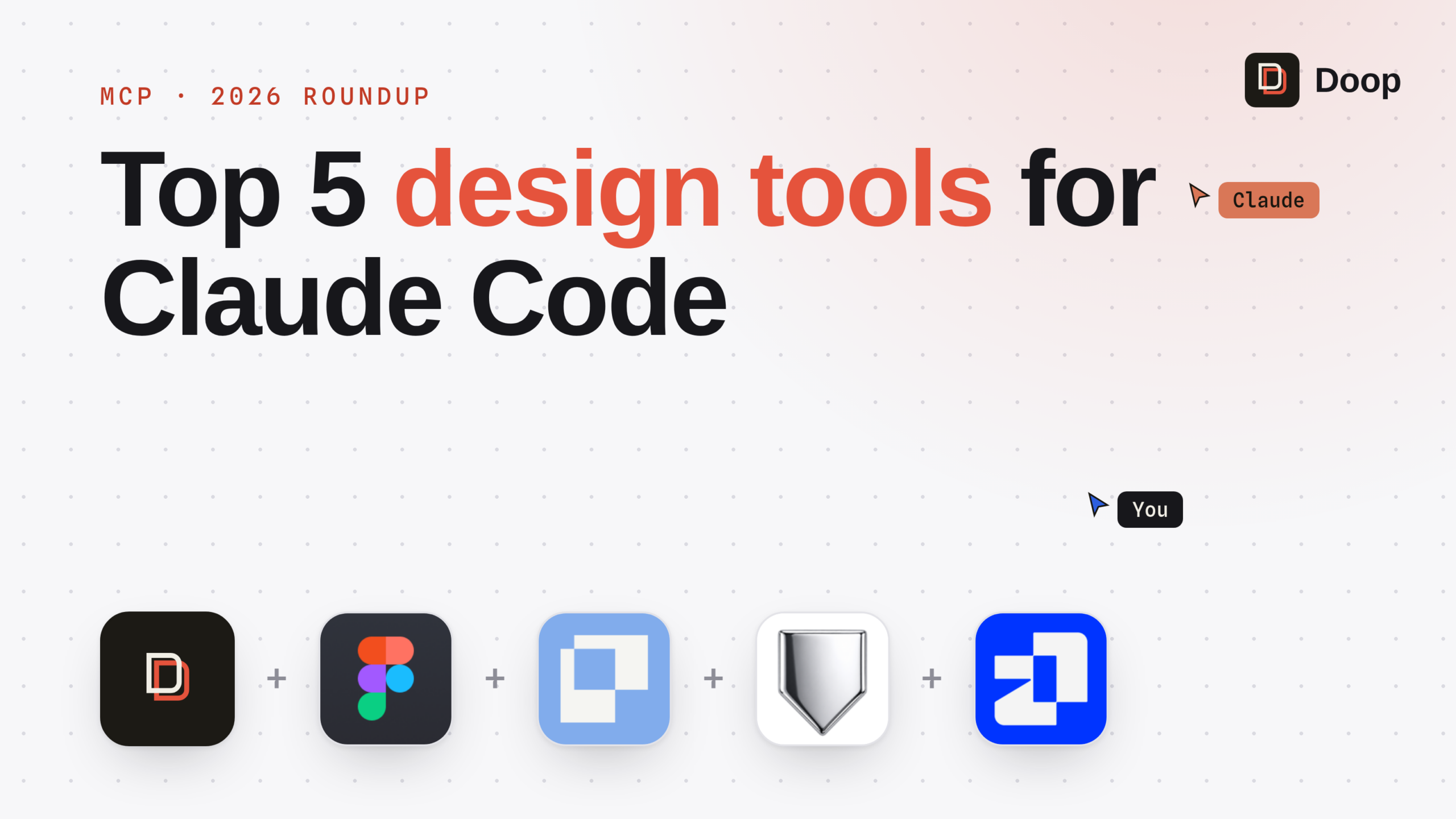 A finished blog cover generated from a Doop template frame with real tool logos